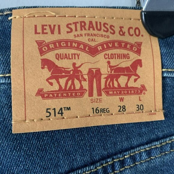Levi’s Performance 514 Straight Leg Boys 16 - Picture 7 of 13
